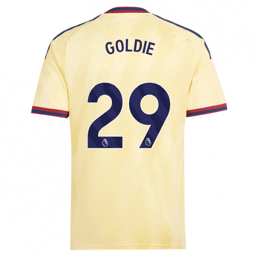 Danxen Mulher Camisola Teyah Goldie #29 Amarelo Claro Midnightblue Terceiro 2026/27 Camisa