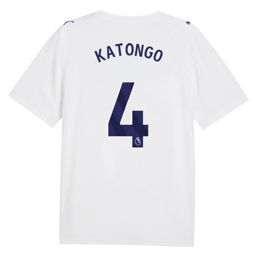 Danxen Mulher Camisola Jadel Katongo #4 Marinha Branco Terceiro 2026/27 Camisa