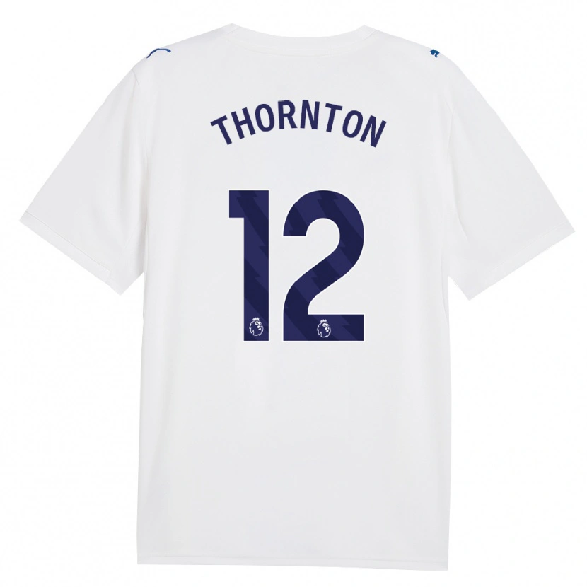 Danxen Mulher Camisola Archie Thornton #12 Marinha Branco Terceiro 2026/27 Camisa
