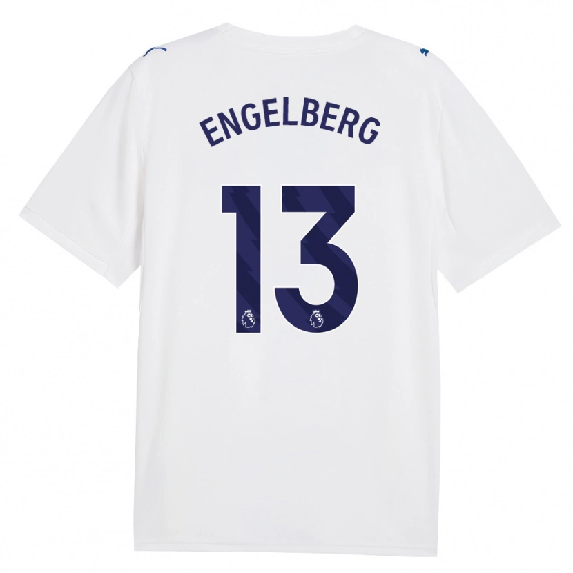 Danxen Mulher Camisola Stavros Engelberg #13 Marinha Branco Terceiro 2026/27 Camisa