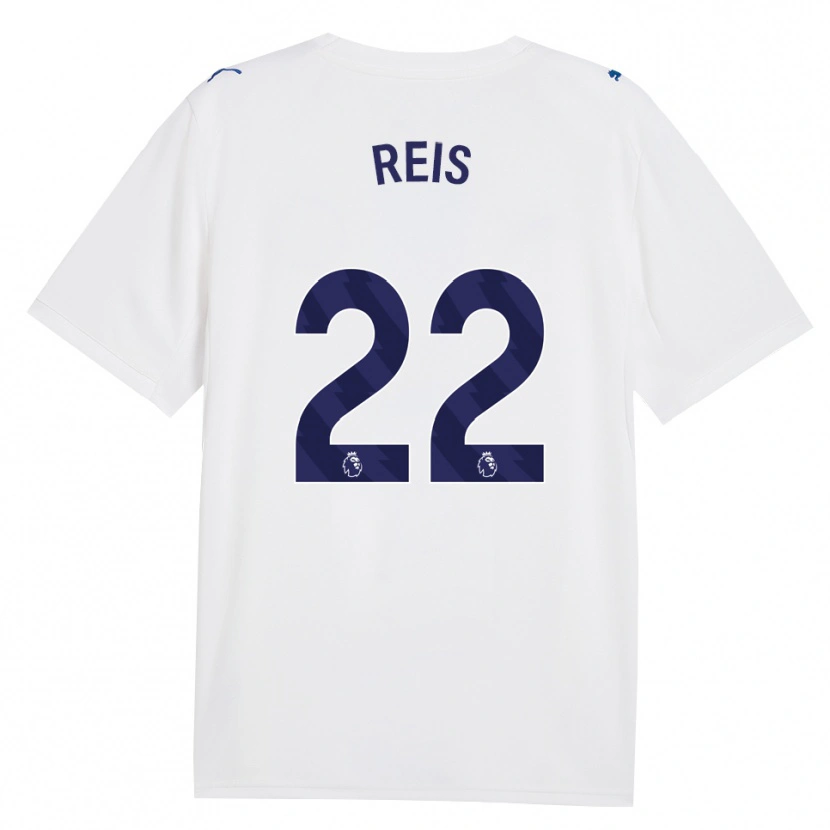 Danxen Mulher Camisola Vitor Reis #22 Marinha Branco Terceiro 2026/27 Camisa