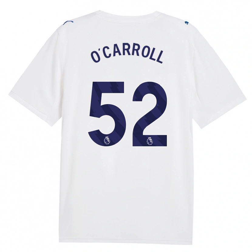 Danxen Mulher Camisola Eve O'carroll #52 Marinha Branco Terceiro 2026/27 Camisa