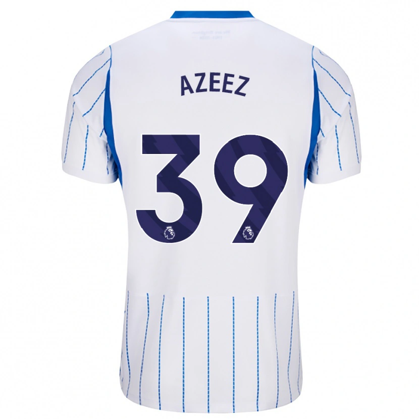Danxen Mulher Camisola Femi Azeez #39 Dodgerblue Branco Alternativa 2026/27 Camisa