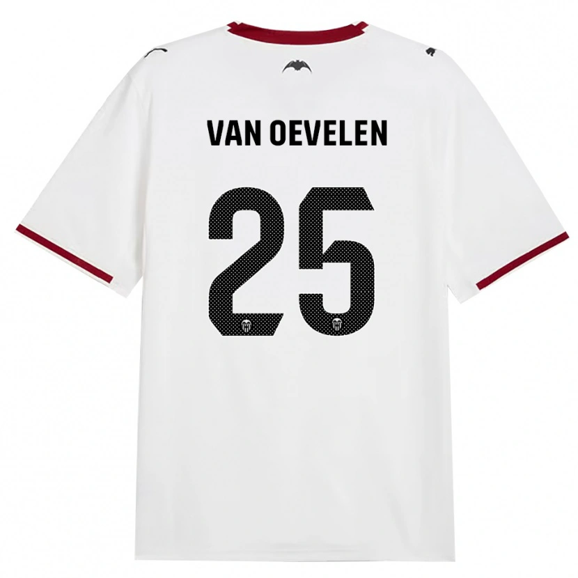Danxen Criança Camisola Kayne Van Oevelen #25 Preto Branco Vermelho Amarelo Principal 2026/27 Camisa