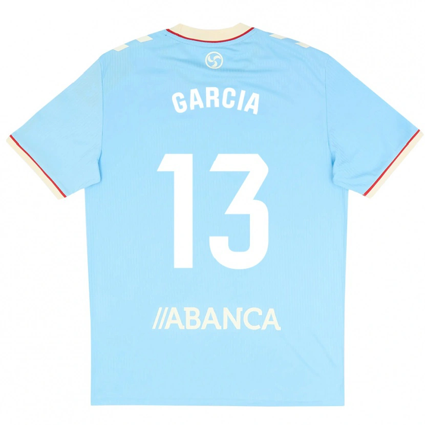 Danxen Criança Camisola Raul Garcia #13 Azul Céu Branco Vermelho Principal 2026/27 Camisa