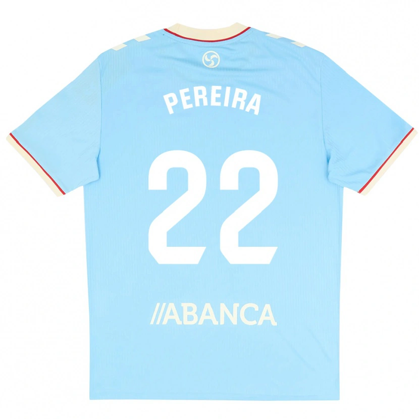 Danxen Criança Camisola Noe Pereira #22 Azul Céu Branco Vermelho Principal 2026/27 Camisa