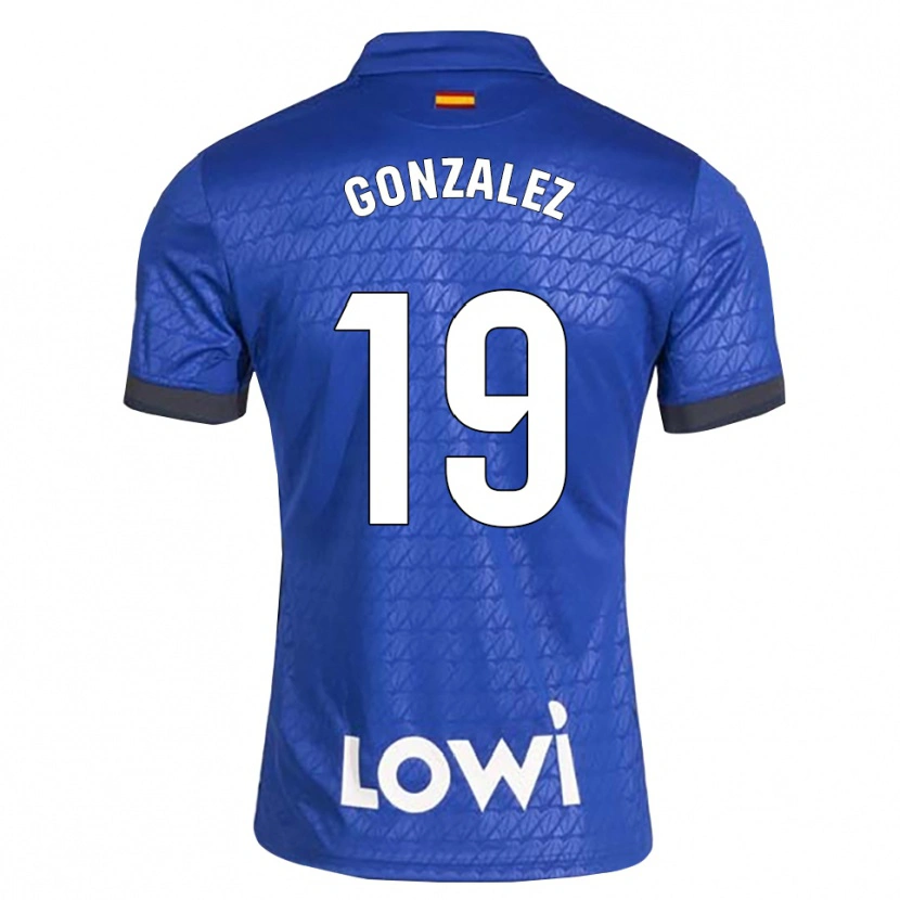 Danxen Criança Camisola Peter Gonzalez #19 Azul Branco Preto Principal 2026/27 Camisa