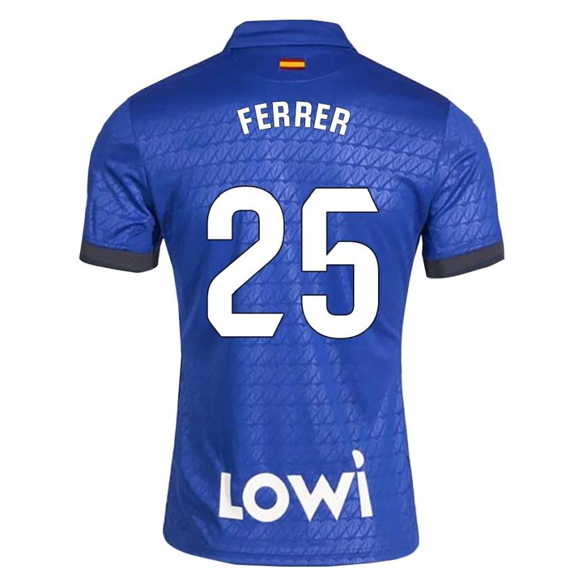 Danxen Criança Camisola Diego Ferrer #25 Azul Branco Preto Principal 2026/27 Camisa