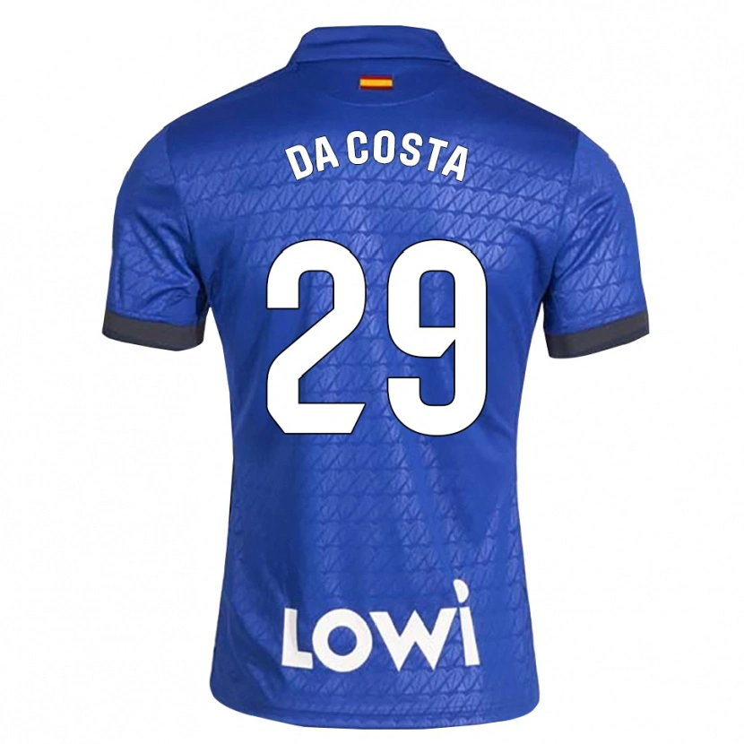 Danxen Criança Camisola Coba Da Costa #29 Azul Branco Preto Principal 2026/27 Camisa