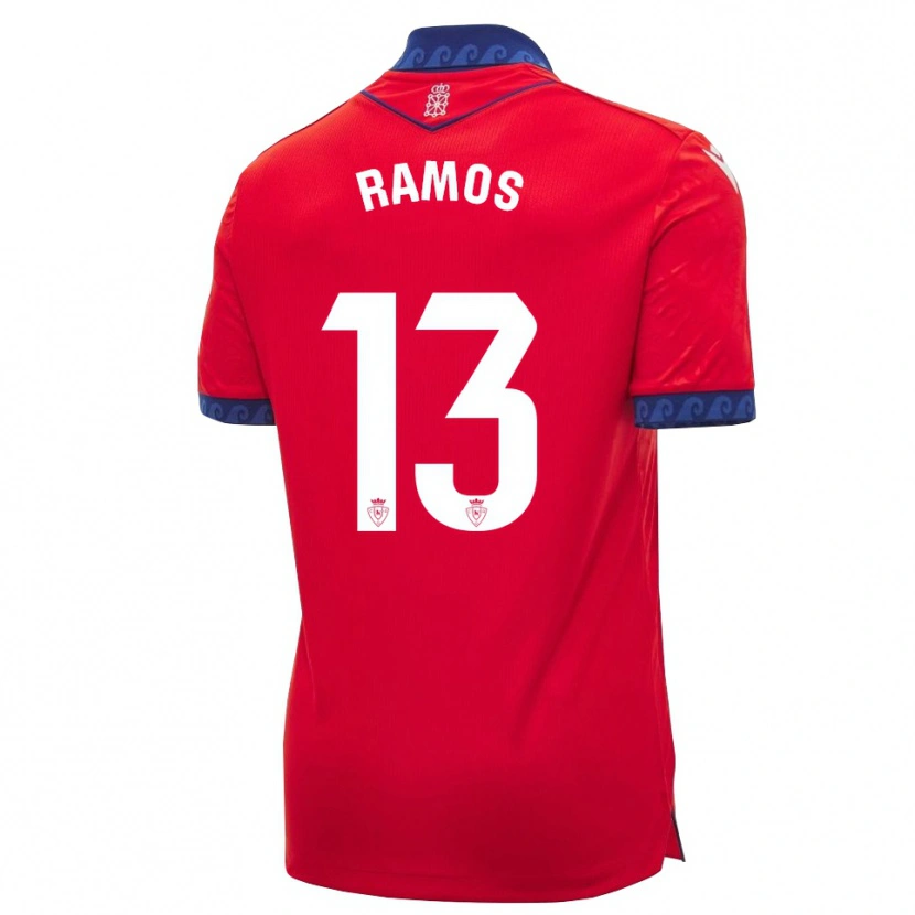 Danxen Criança Camisola Darío Ramos #13 Vermelho Azul Marinho Branco Principal 2026/27 Camisa