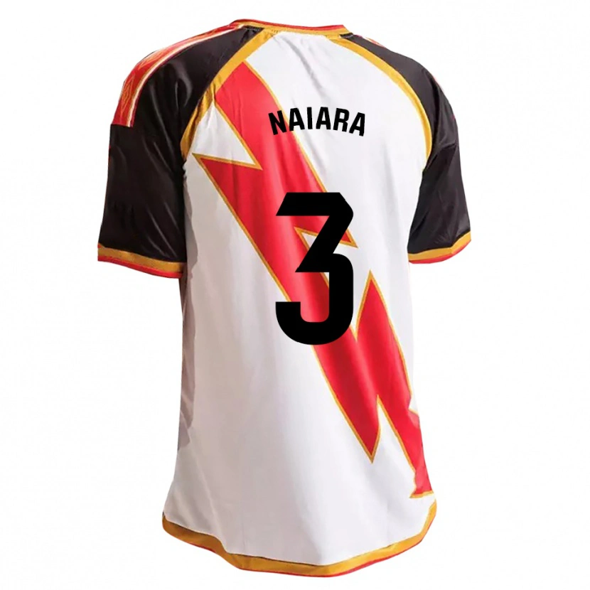 Danxen Criança Camisola Naiara Lozano Sánchez #3 Preto Vermelho Branco Dourado Principal 2026/27 Camisa