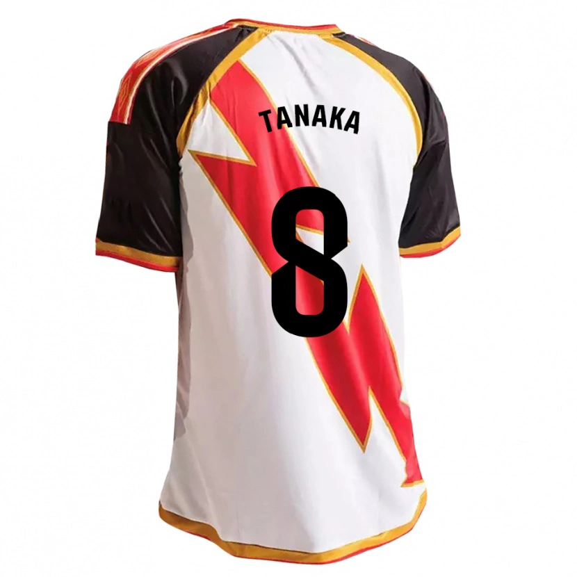 Danxen Criança Camisola Yoko Tanaka #8 Preto Vermelho Branco Dourado Principal 2026/27 Camisa