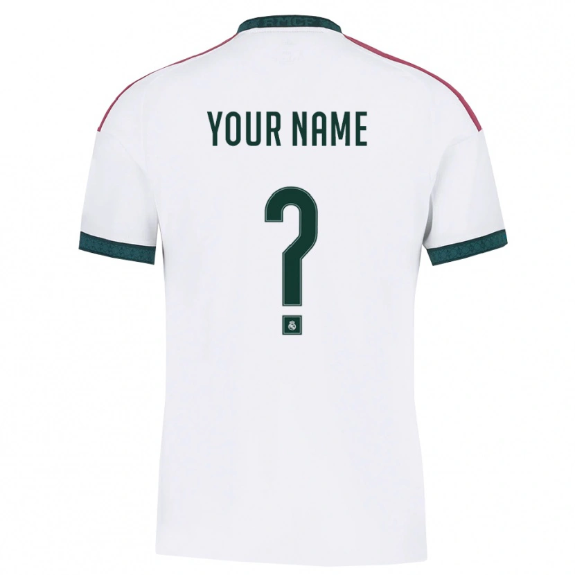 Danxen Criança Camisola Seu Nome #0 Verde Escuro Branco Vermelho Principal 2026/27 Camisa