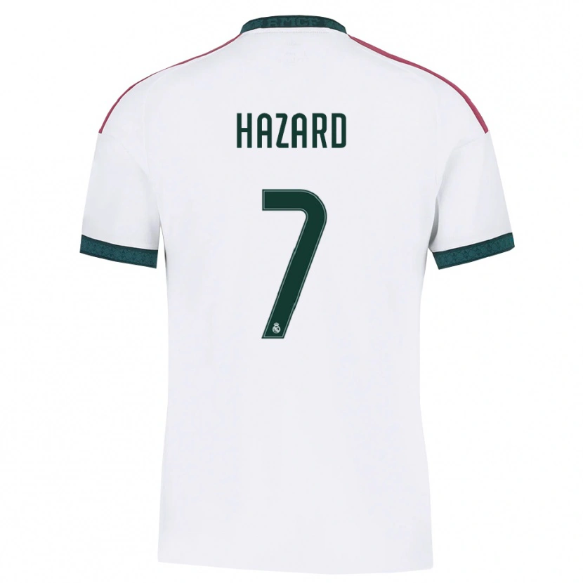Danxen Criança Camisola Eden Hazard #7 Verde Escuro Branco Vermelho Principal 2026/27 Camisa
