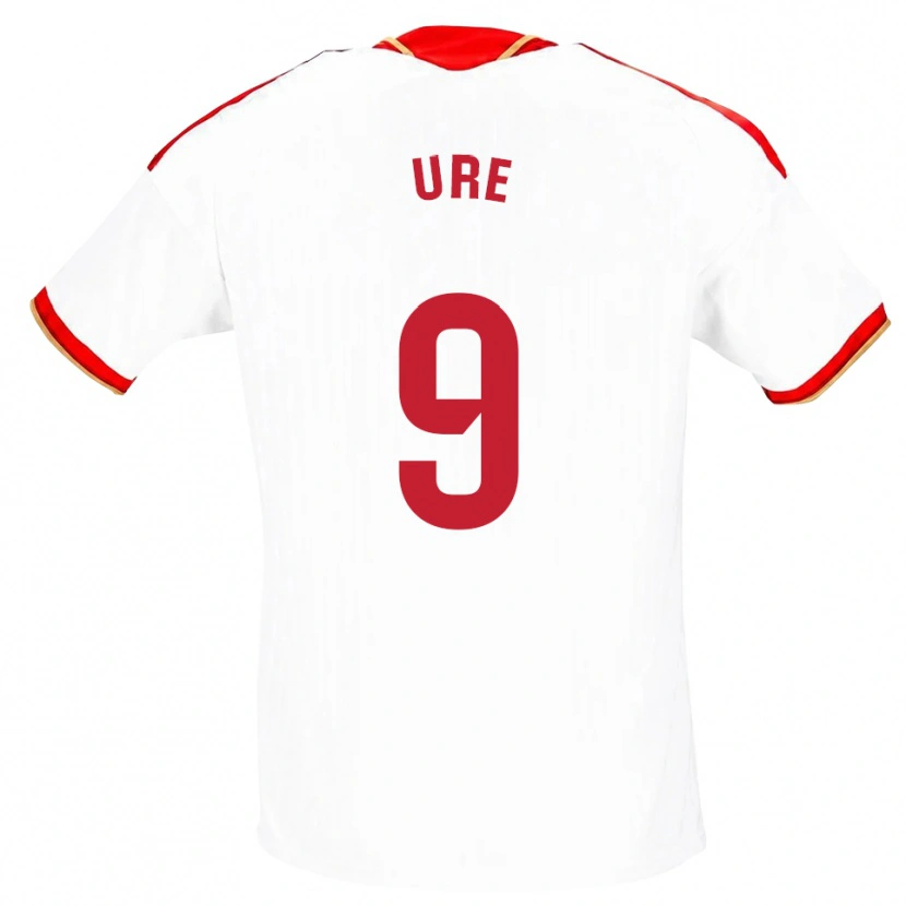 Danxen Criança Camisola Robbie Ure #9 Branco Vermelho Principal 2026/27 Camisa