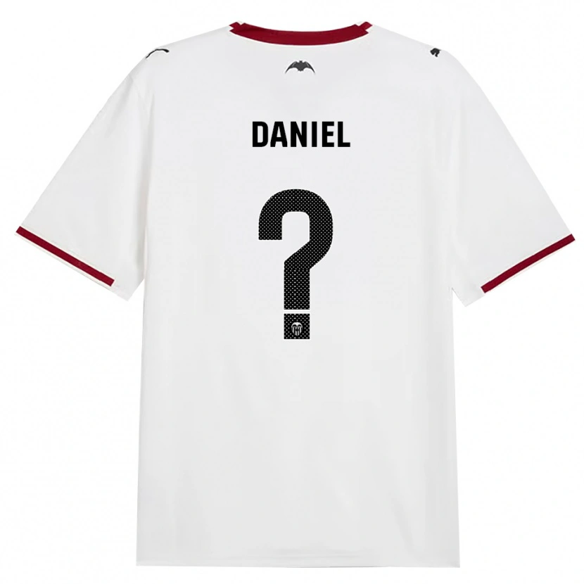 Danxen Criança Camisola Daniel Jiménez #0 Preto Branco Vermelho Amarelo Principal 2026/27 Camisa