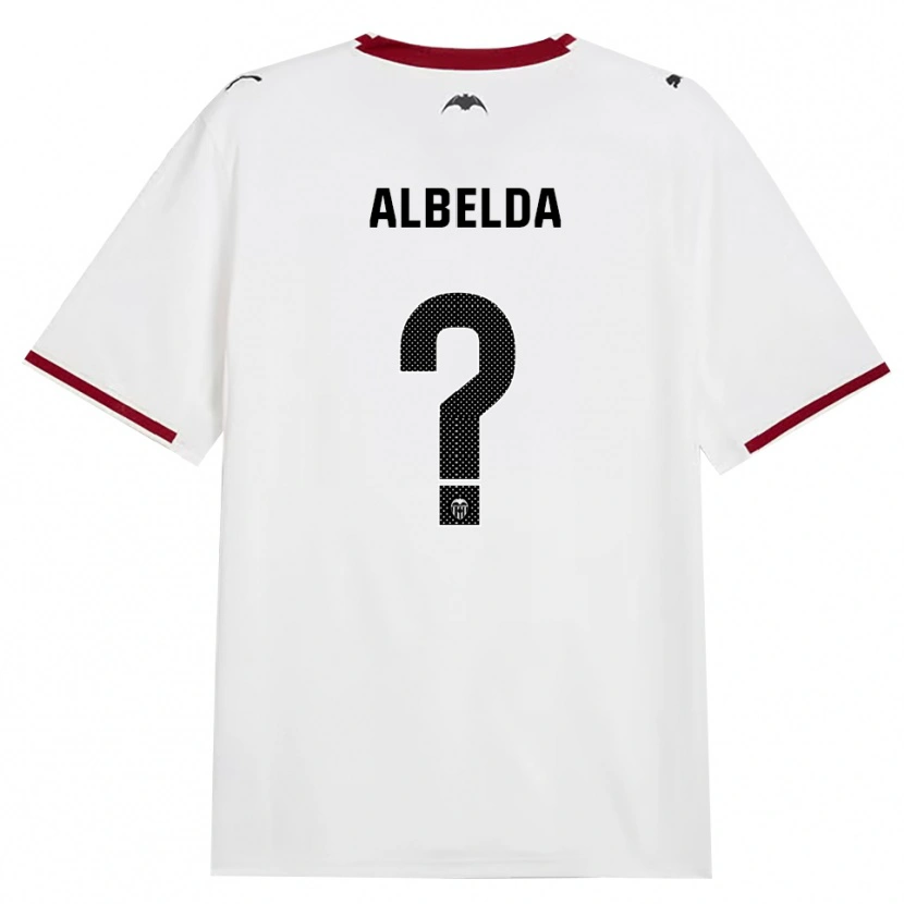 Danxen Criança Camisola David Albelda #0 Preto Branco Vermelho Amarelo Principal 2026/27 Camisa