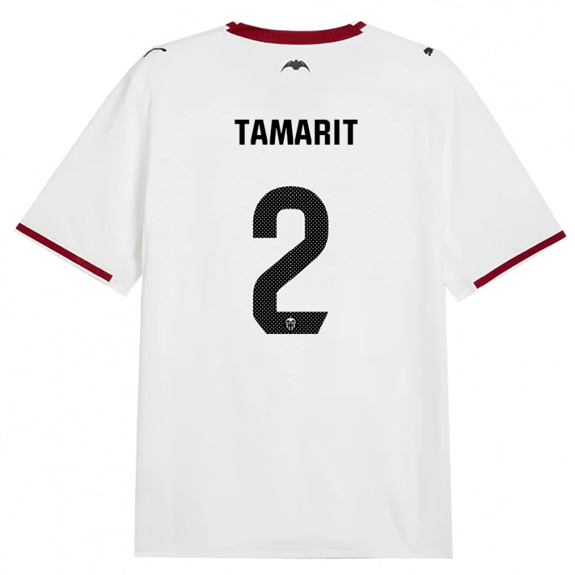 Danxen Criança Camisola Sara Tamarit #2 Preto Branco Vermelho Amarelo Principal 2026/27 Camisa