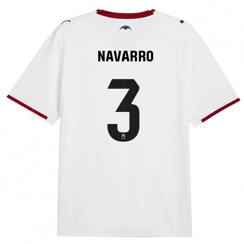 Danxen Criança Camisola Marcos Navarro #3 Preto Branco Vermelho Amarelo Principal 2026/27 Camisa