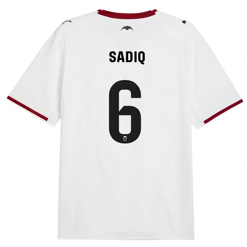 Danxen Criança Camisola Umar Sadiq #6 Preto Branco Vermelho Amarelo Principal 2026/27 Camisa