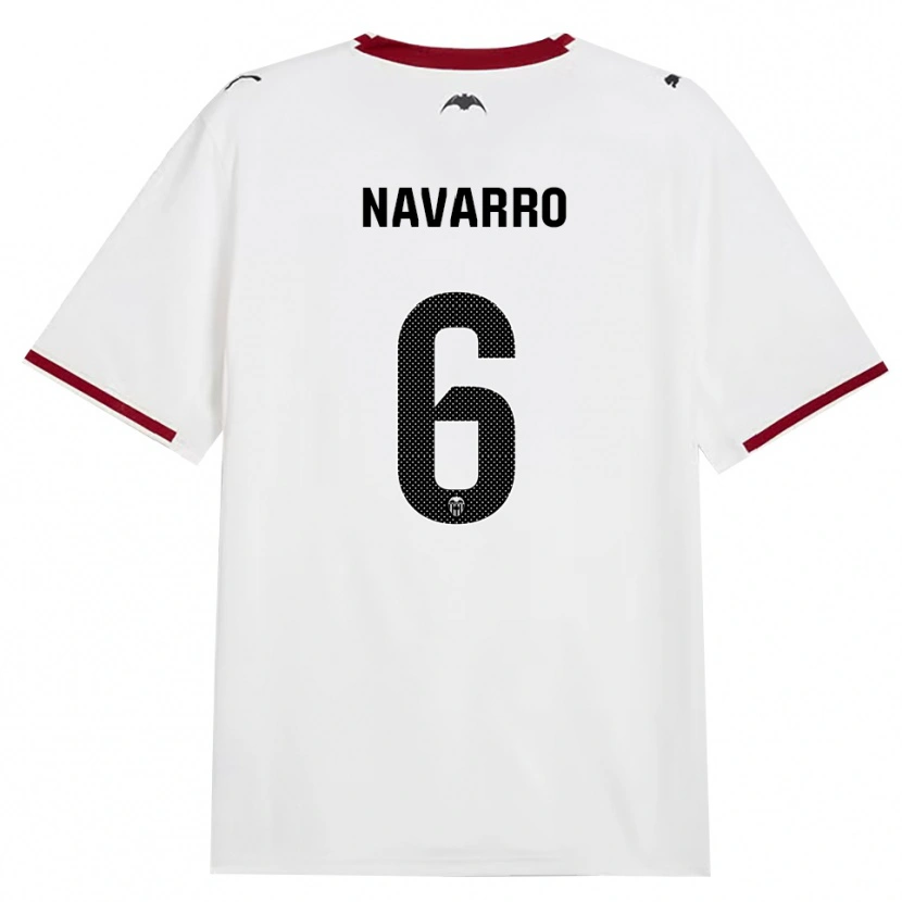 Danxen Criança Camisola Javi Navarro #6 Preto Branco Vermelho Amarelo Principal 2026/27 Camisa