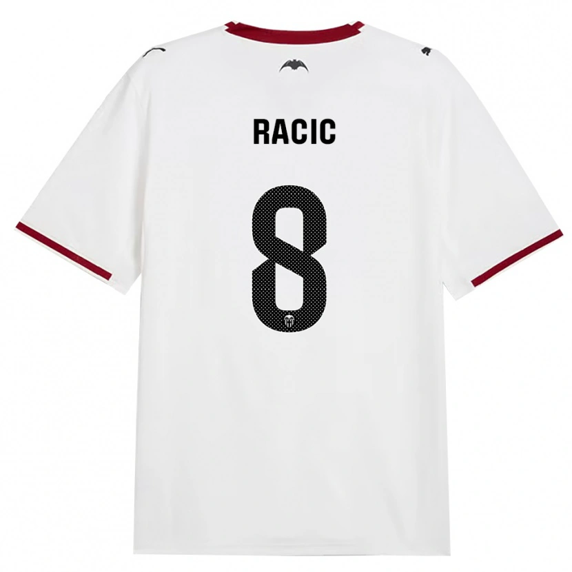 Danxen Criança Camisola Uros Racic #8 Preto Branco Vermelho Amarelo Principal 2026/27 Camisa