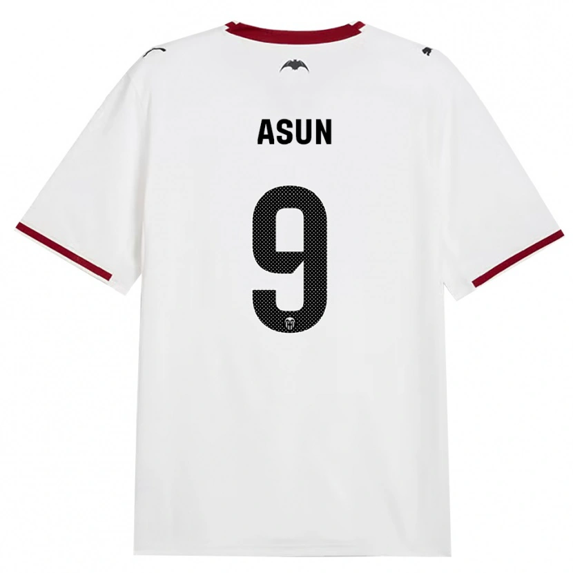 Danxen Criança Camisola Asun #9 Preto Branco Vermelho Amarelo Principal 2026/27 Camisa