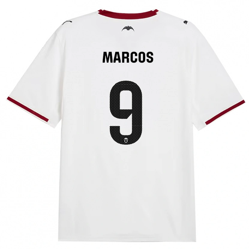 Danxen Criança Camisola Ana Marcos #9 Preto Branco Vermelho Amarelo Principal 2026/27 Camisa
