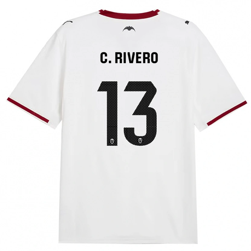 Danxen Criança Camisola Cristian Rivero #13 Preto Branco Vermelho Amarelo Principal 2026/27 Camisa