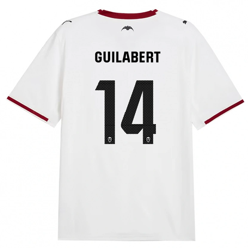 Danxen Criança Camisola Mario Guilabert #14 Preto Branco Vermelho Amarelo Principal 2026/27 Camisa