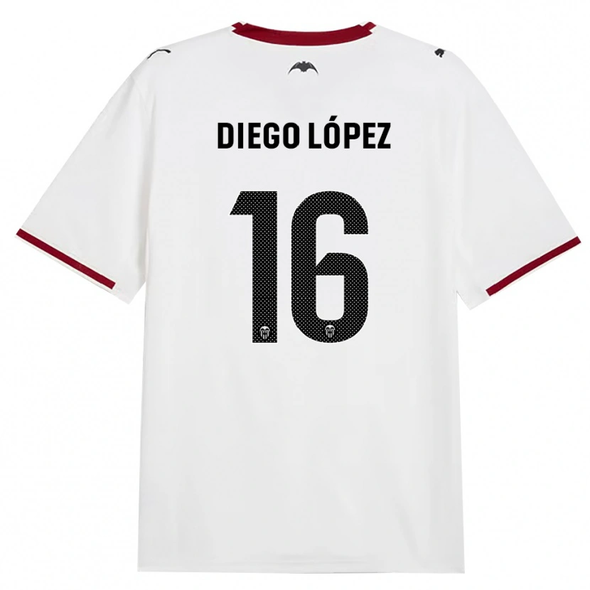 Danxen Criança Camisola Diego López #16 Preto Branco Vermelho Amarelo Principal 2026/27 Camisa