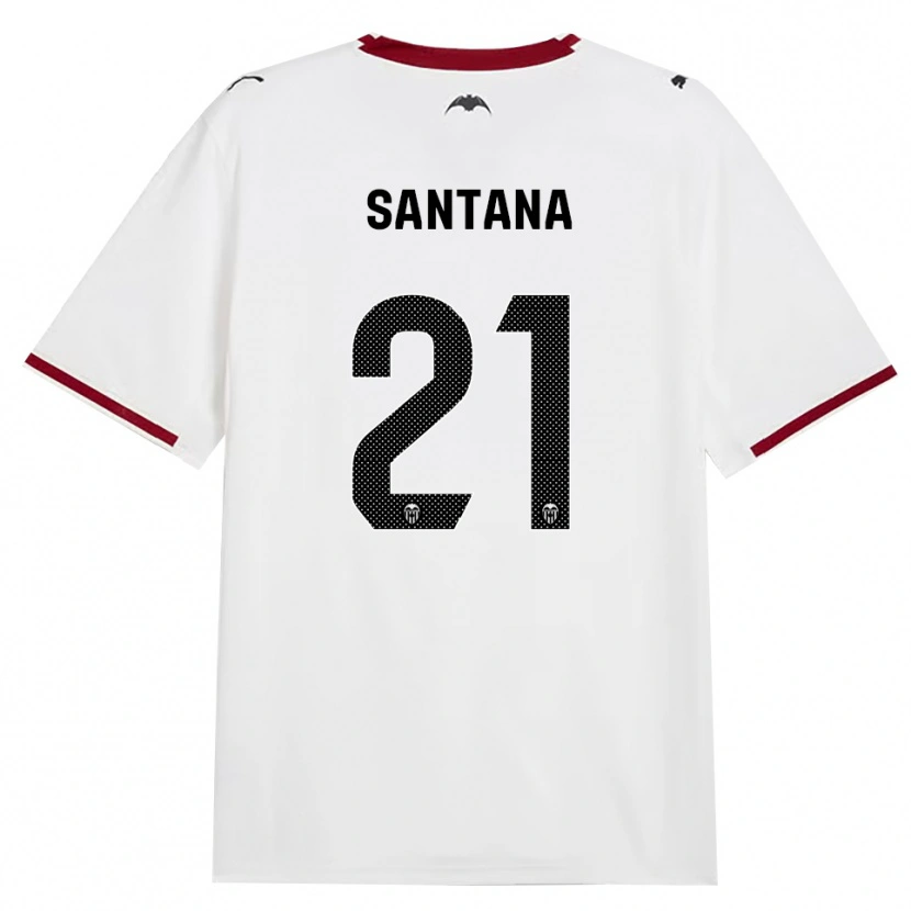 Danxen Criança Camisola Ismael Santana #21 Preto Branco Vermelho Amarelo Principal 2026/27 Camisa