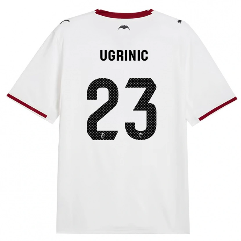 Danxen Criança Camisola Filip Ugrinic #23 Preto Branco Vermelho Amarelo Principal 2026/27 Camisa