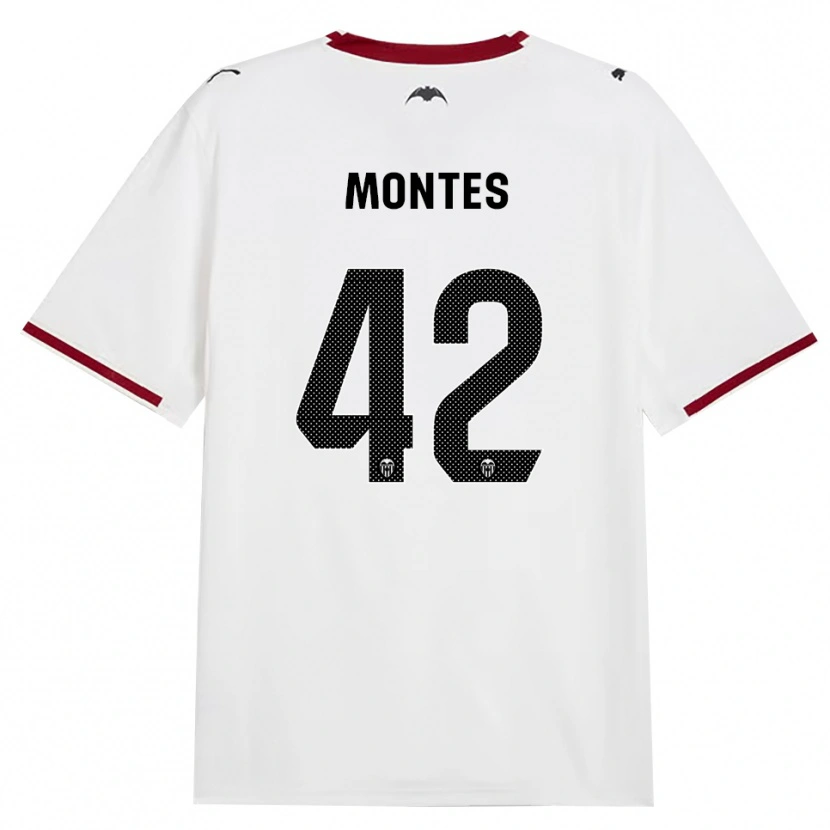 Danxen Criança Camisola Jan Montes #42 Preto Branco Vermelho Amarelo Principal 2026/27 Camisa