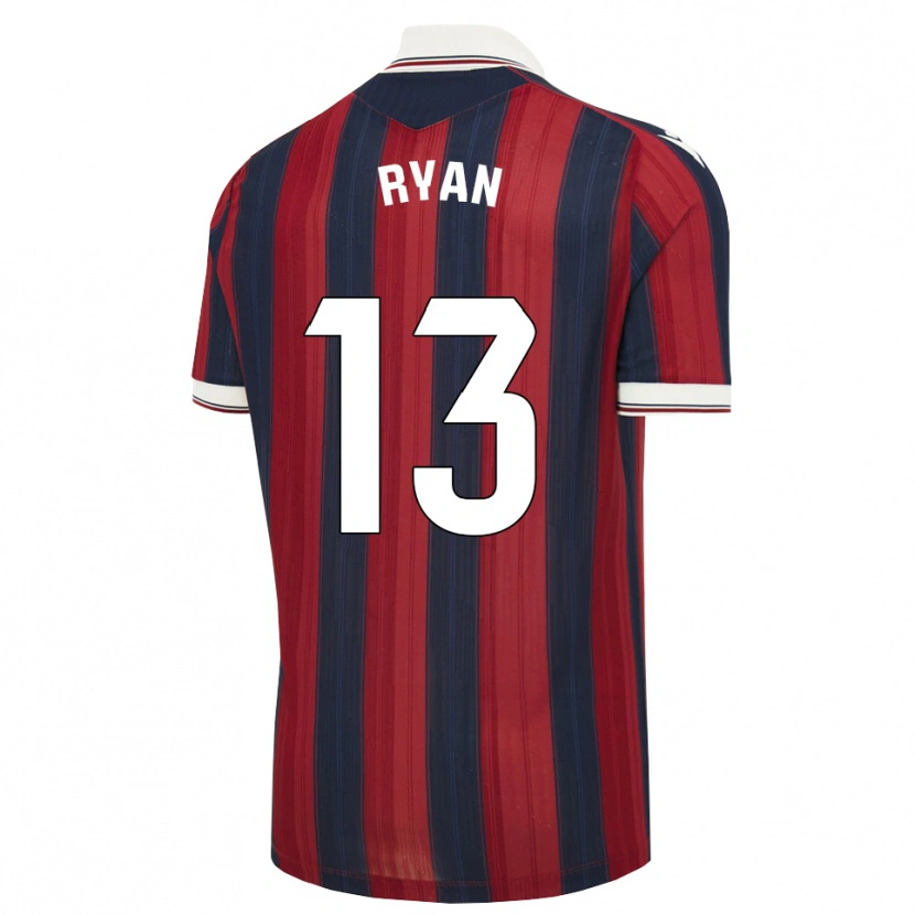 Danxen Criança Camisola Mathew Ryan #13 Azul Meia-Noite Vermelho Principal 2026/27 Camisa