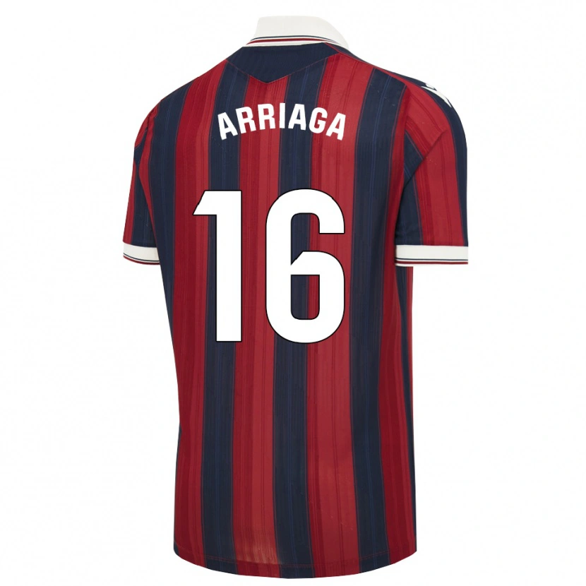 Danxen Criança Camisola Kervin Arriaga #16 Azul Meia-Noite Vermelho Principal 2026/27 Camisa