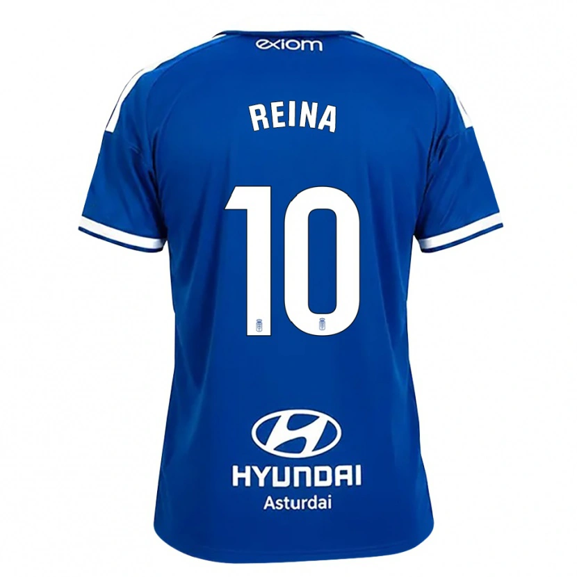 Danxen Criança Camisola Alberto Reina #10 Azul Médio Branco Principal 2026/27 Camisa