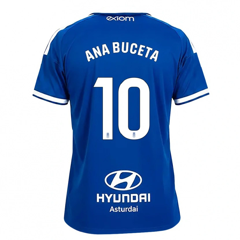 Danxen Criança Camisola Ana Buceta #10 Azul Médio Branco Principal 2026/27 Camisa