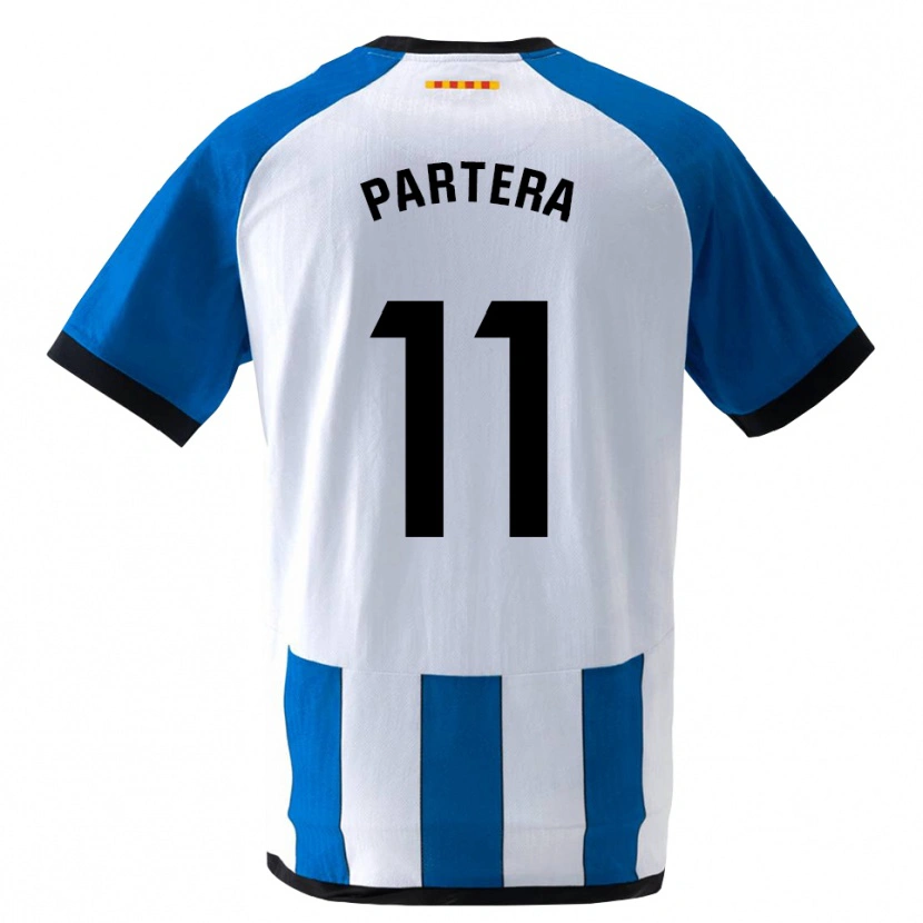 Danxen Criança Camisola Álex Partera #11 Azul Real Branco Principal 2026/27 Camisa