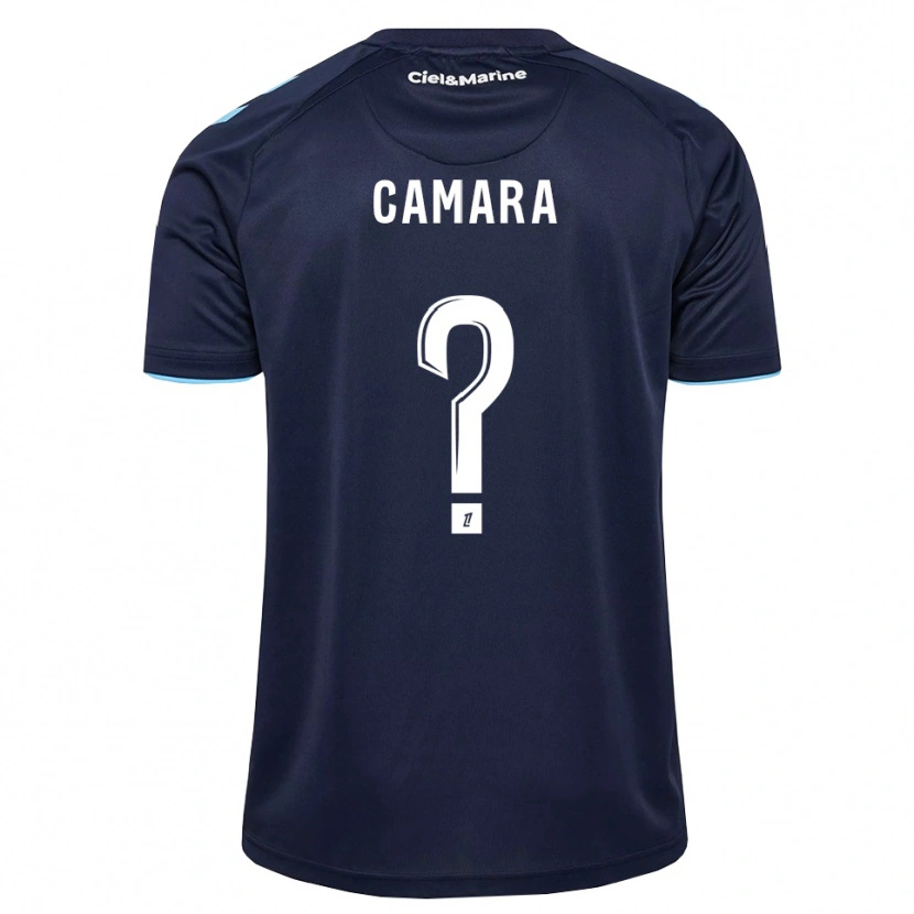 Danxen Criança Camisola Karamokho Camara #0 Azul Centáurea Azul Meia-Noite Principal 2026/27 Camisa