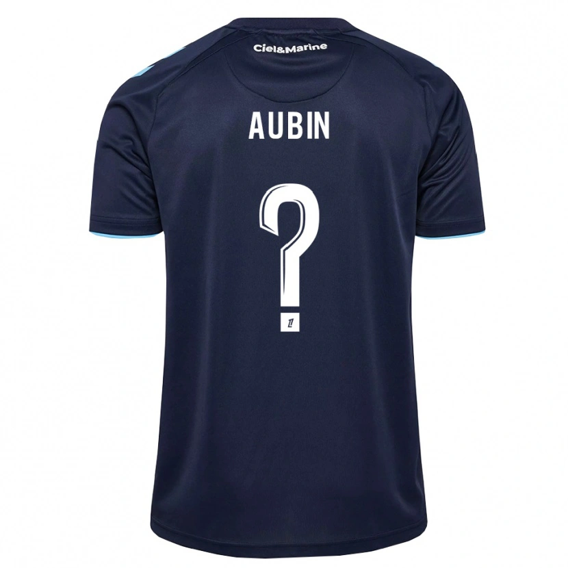 Danxen Criança Camisola Nolan Aubin #0 Azul Centáurea Azul Meia-Noite Principal 2026/27 Camisa