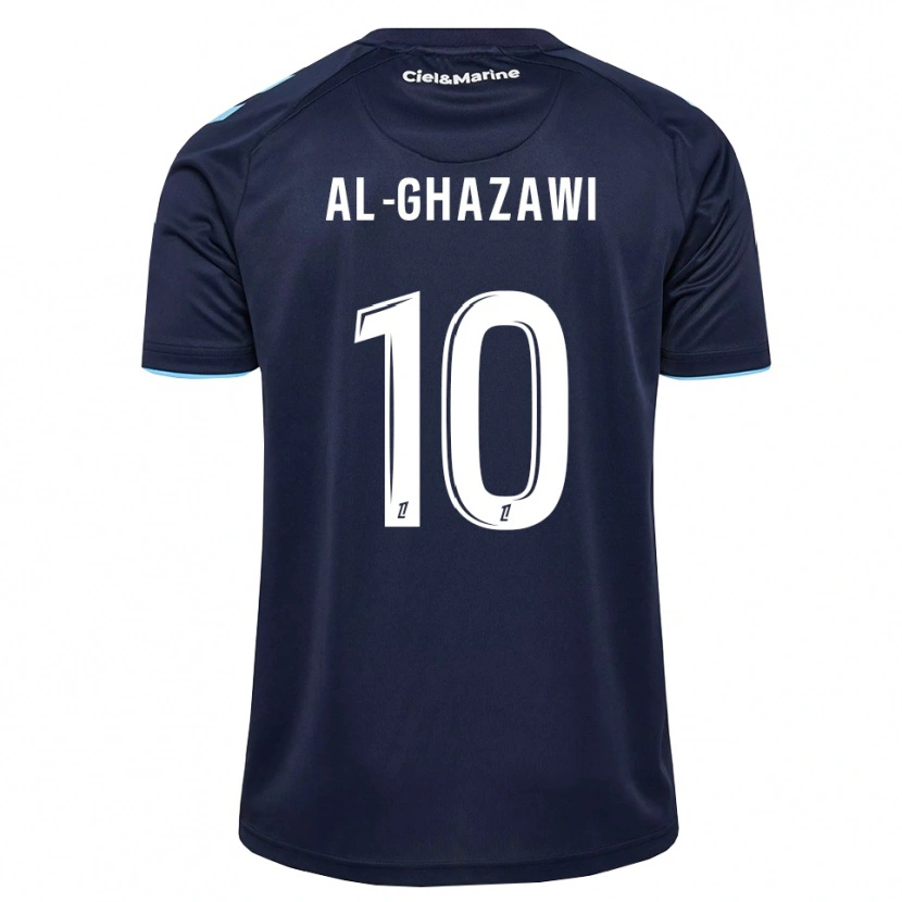 Danxen Criança Camisola Zayn Al-Ghazawi #10 Azul Centáurea Azul Meia-Noite Principal 2026/27 Camisa