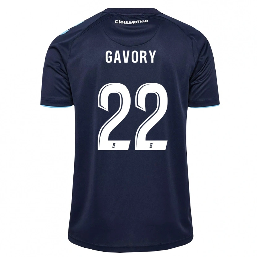 Danxen Criança Camisola Christy Gavory #22 Azul Centáurea Azul Meia-Noite Principal 2026/27 Camisa