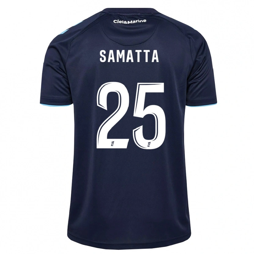 Danxen Criança Camisola Mbwana Samatta #25 Azul Centáurea Azul Meia-Noite Principal 2026/27 Camisa