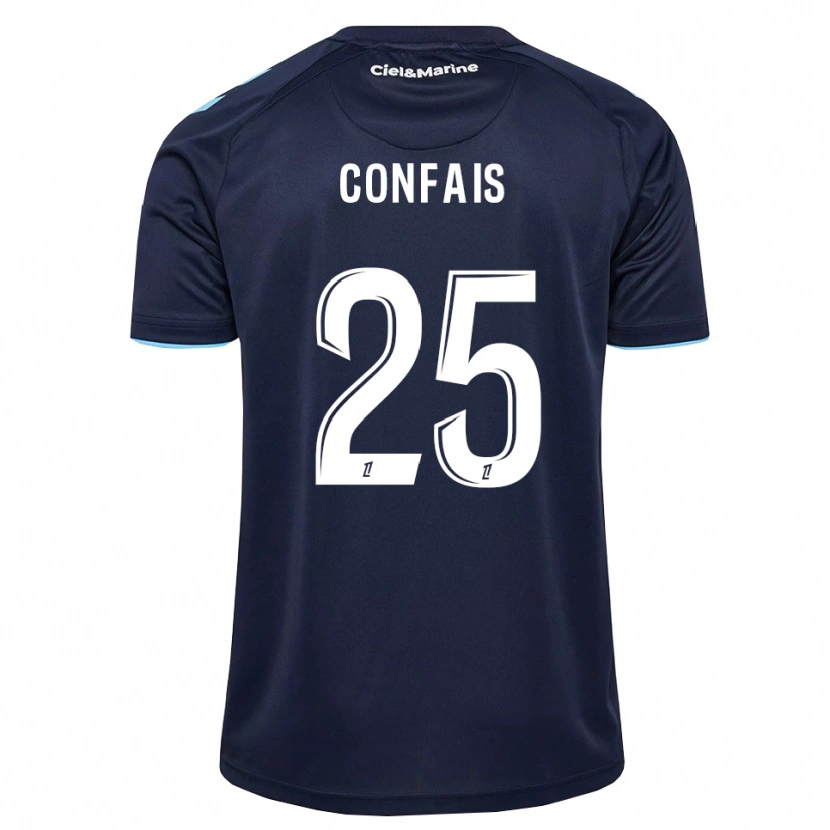 Danxen Criança Camisola Aloïs Confais #25 Azul Centáurea Azul Meia-Noite Principal 2026/27 Camisa