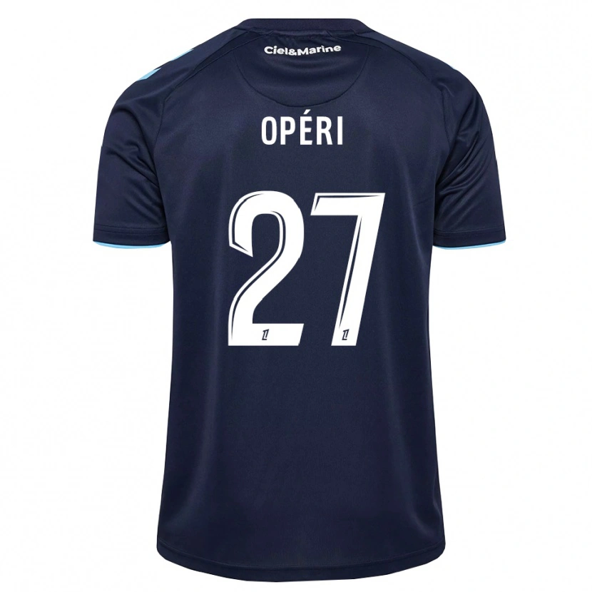 Danxen Criança Camisola Christopher Operi #27 Azul Centáurea Azul Meia-Noite Principal 2026/27 Camisa