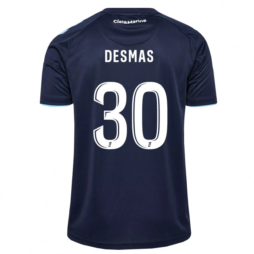 Danxen Criança Camisola Arthur Desmas #30 Azul Centáurea Azul Meia-Noite Principal 2026/27 Camisa