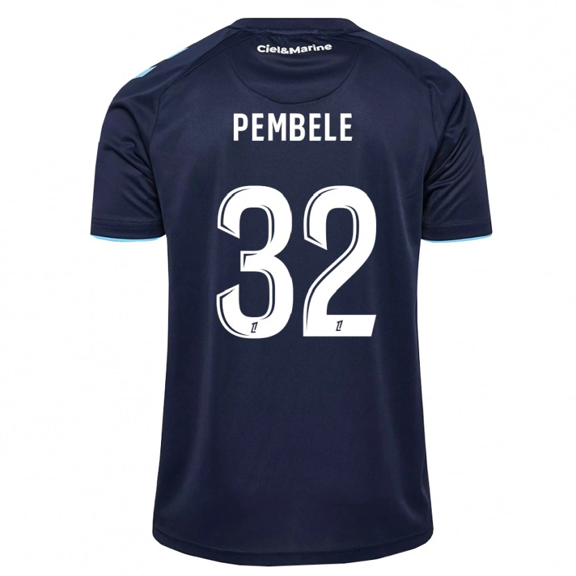 Danxen Criança Camisola Timothée Pembélé #32 Azul Centáurea Azul Meia-Noite Principal 2026/27 Camisa