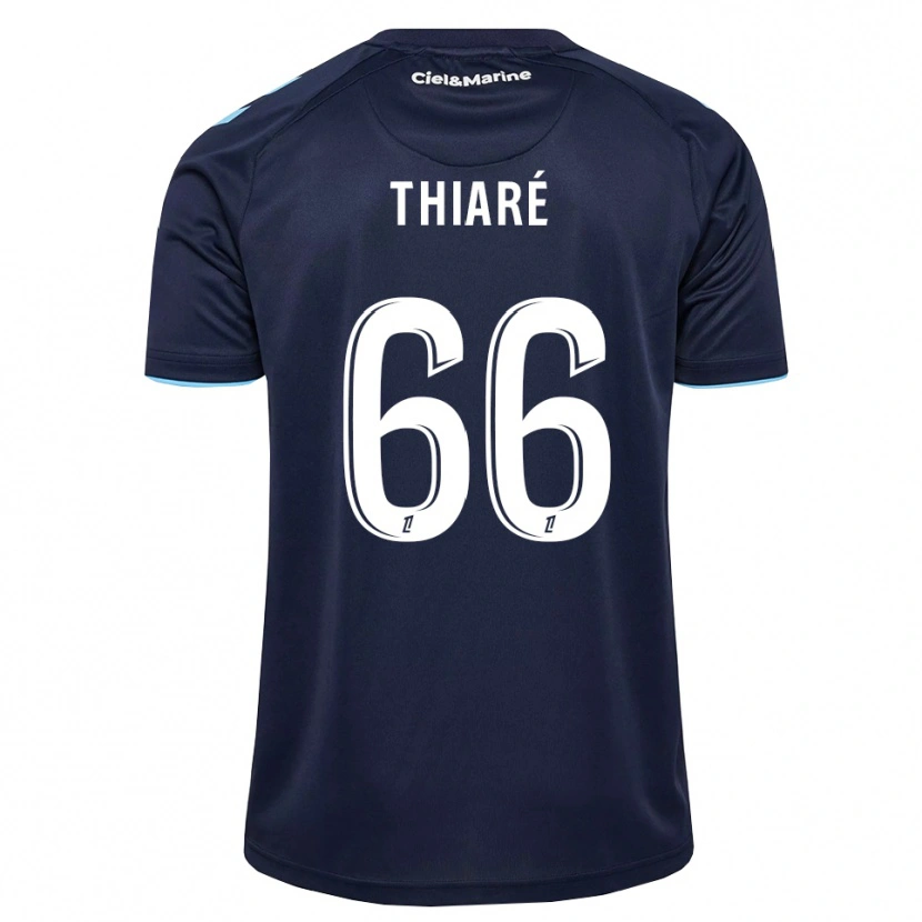 Danxen Criança Camisola Aliou Thiaré #66 Azul Centáurea Azul Meia-Noite Principal 2026/27 Camisa