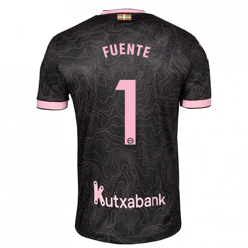 Danxen Criança Camisola Sofía Fuente #1 Preto Rosa Alternativa 2026/27 Camisa